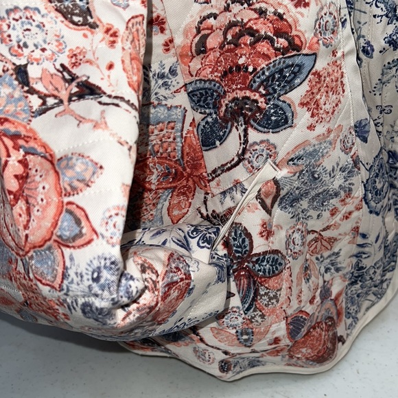 LOFT LIGHTWEIGHT COTTON LINED ASYMMETRICAL FRONT ZIP JACKET - Picture 7 of 16